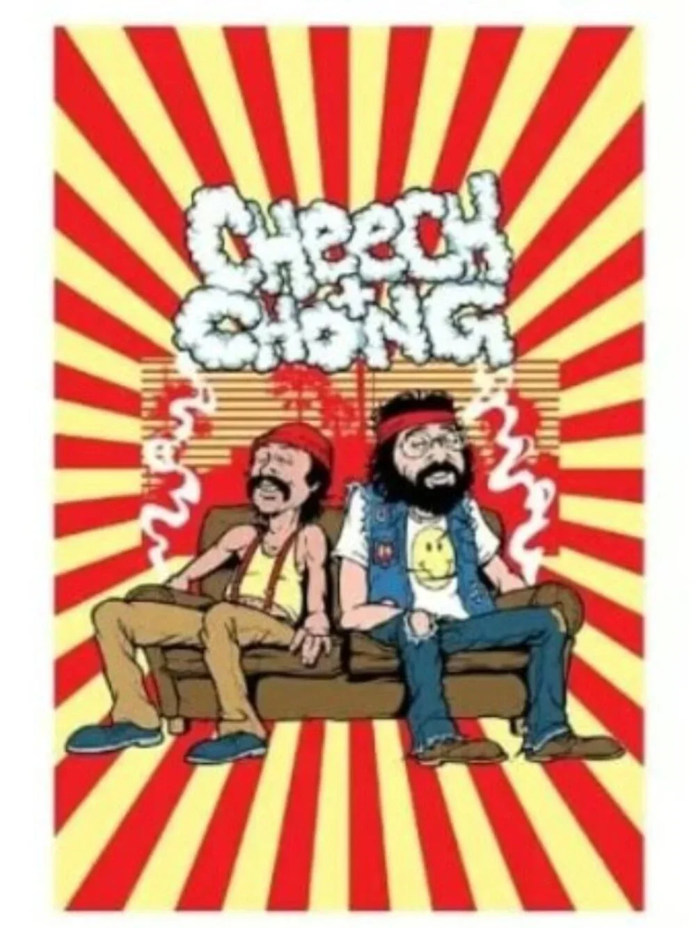 Cheech & Chong Couch Tapestry ~ 30